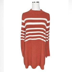 Free People Striped Sweater Dress